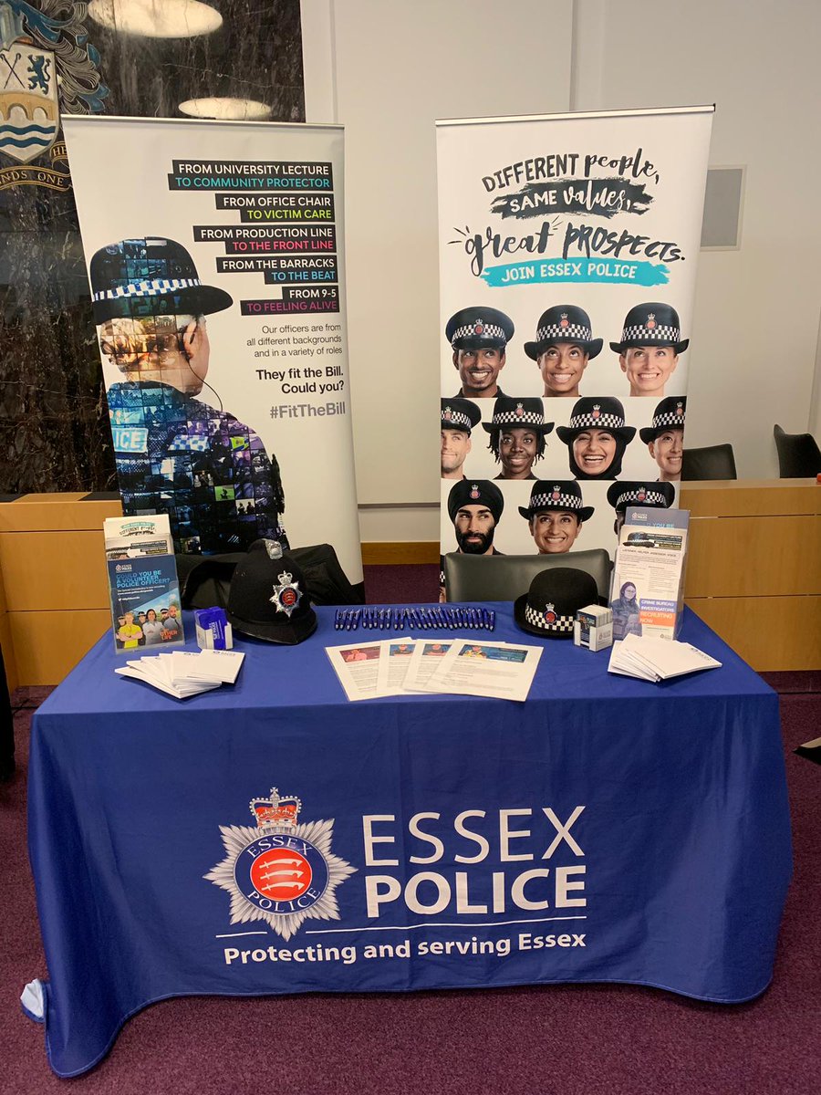Essex Police Careers (@ep_careers) on Twitter photo We're at The Chelmsford Jobs Fair until 2pm today at the Civic Centre. Come find out about the range of opportunities including Police Officer, Volunteering and Staff roles! #FitTheBill #MyOtherLife <a href="/EssexPoliceUK/">Essex Police</a> @EssexSpecials We're at The Chelmsford Jobs Fair until 2pm today at the Civic Centre. Come find out about the range of opportunities including Police Officer, Volunteering and Staff roles! #FitTheBill #MyOtherLife <a href="/EssexPoliceUK/">Essex Police</a> @EssexSpecials