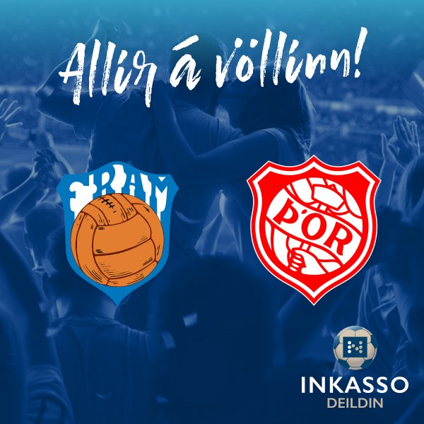 Inkasso-Deildin tweet media
