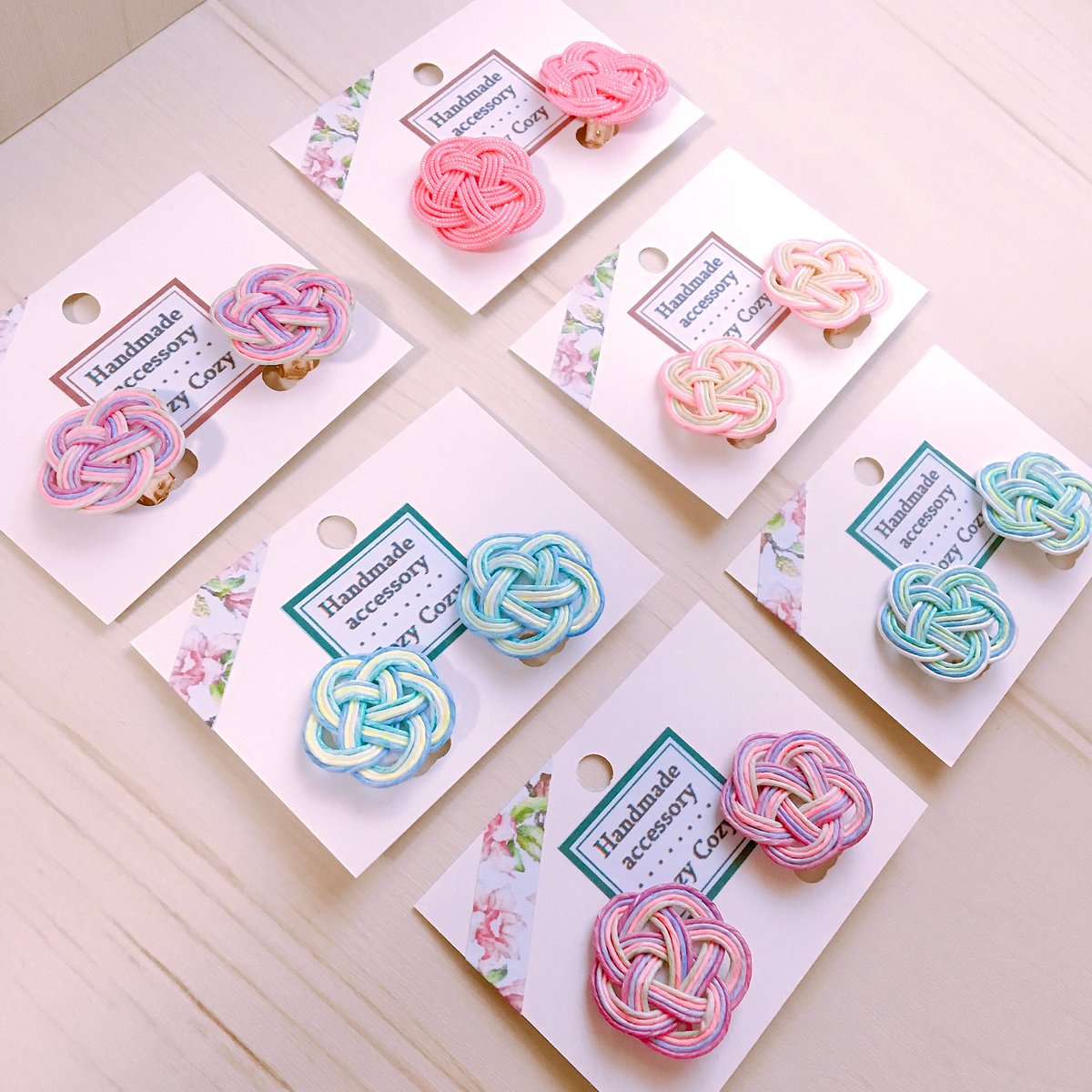 bou9127's tweet photo. 2.和風水引イヤリング

#cozycozyアクセサリー https://t.co/XNPqOSkurm