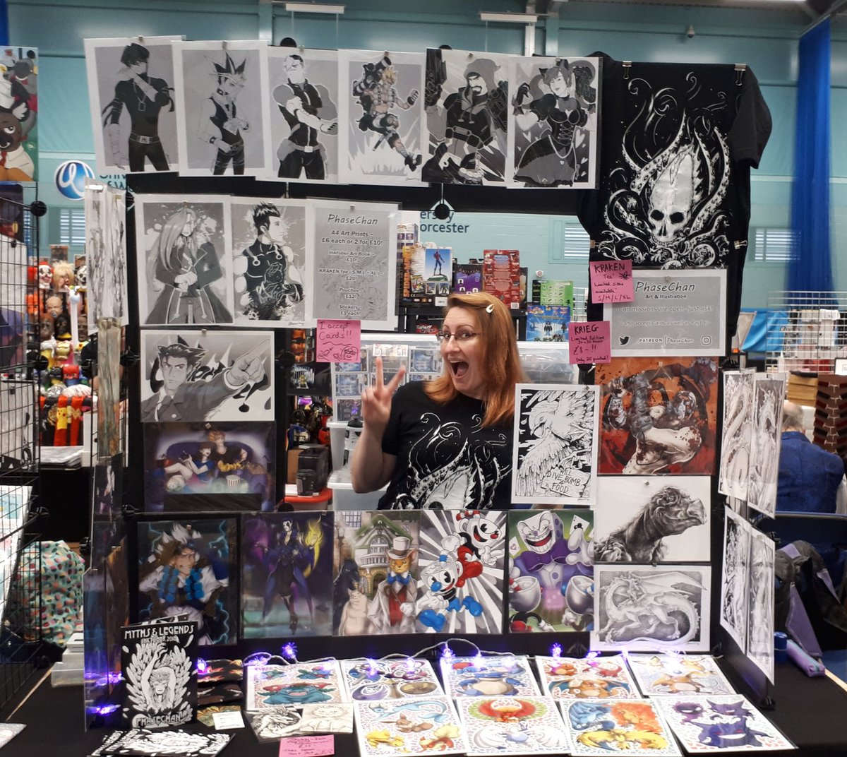 PhaseChan's tweet photo. I'm at EM Con Worcester today!!! I'm table 54 - Come say hi!!
#EMConWorcester https://t.co/XMCxtuImAF