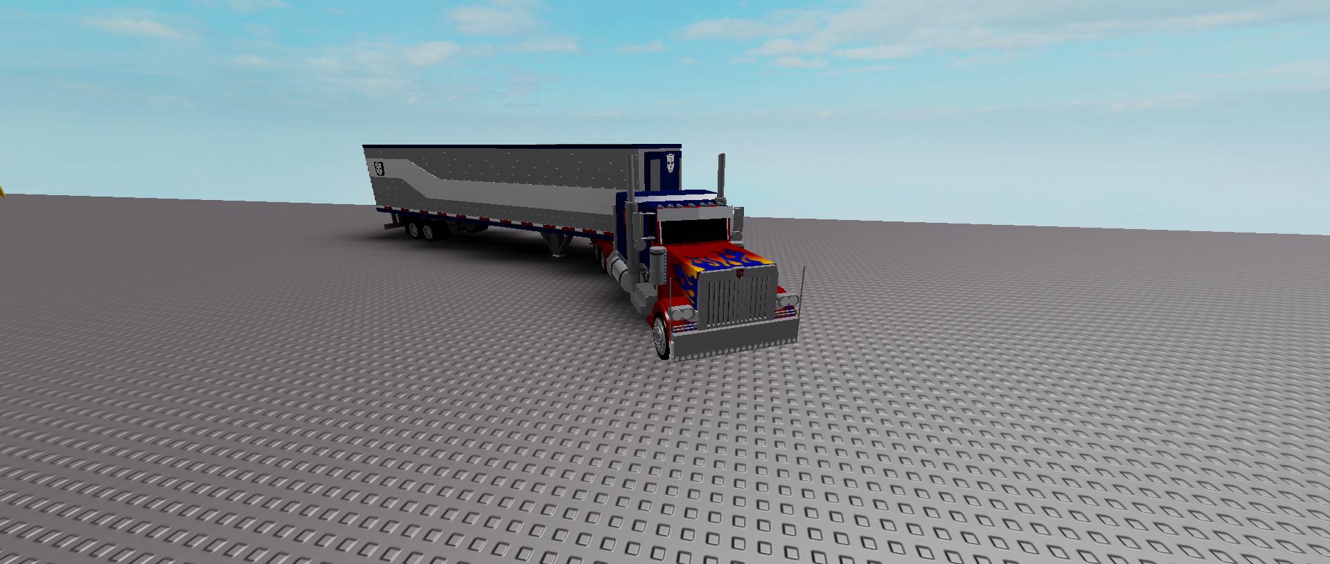 #E on Twitter: "Optimus prime with trailer ver transformers dark of the