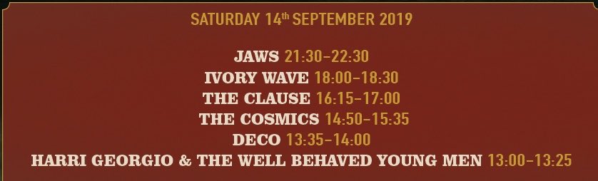 It’s here! Day 1 of @ThePeakyBlinder Festival in Digbeth - see you later @JAWSJAWSJAWSSS @IVORYWAVEUK @theclausebrum @thecosmicsband @decobanduk @HarriGeorgio @BBCintroEMids @BBCIntroStoke @bbcintrohw @BBCIntroCW @bbcintroducing