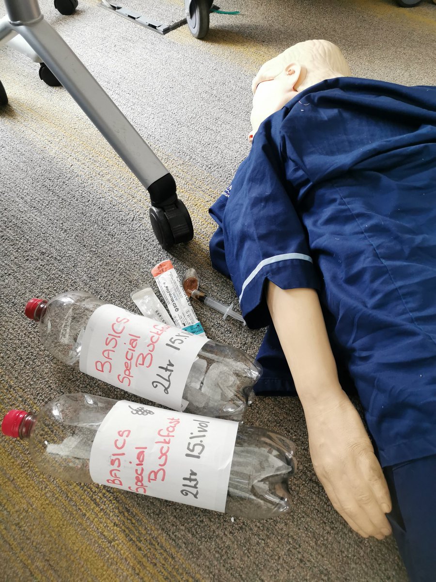 Volteral's tweet image. More #OHCA cardiac arrest #clinicalscenario @BASICSScotland #PHECC #DGRI may the pulse be with you #BASICS #clinicalskills #prehospital