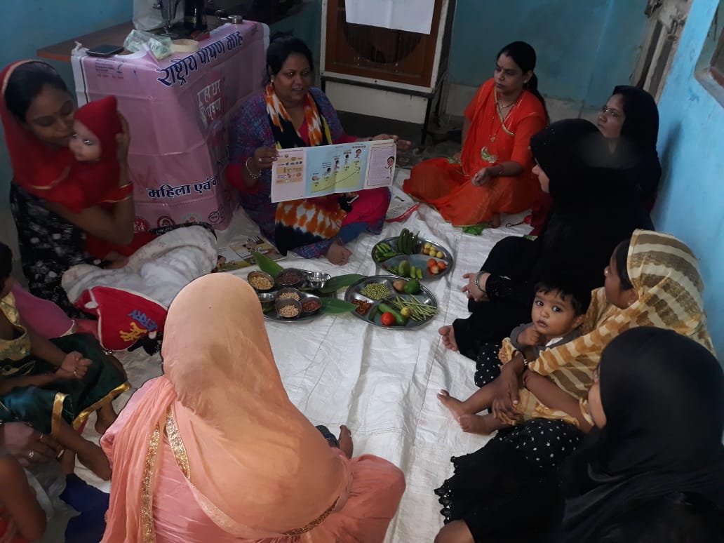mpwcdnnm's tweet photo. Healthy Child=Healthy Nation. #ThankyouAnganwadiDidi  for educating mothers &amp; families to ensure nutritional complimentary feeding and regular growth monitoring for healthy upbringing of child. #SuposhitMP #PoshanMaah2019 @tini_tatatrusts @SPreraks @MinistryWCD @smritiirani https://t.co/0Yp6ve1FTi
