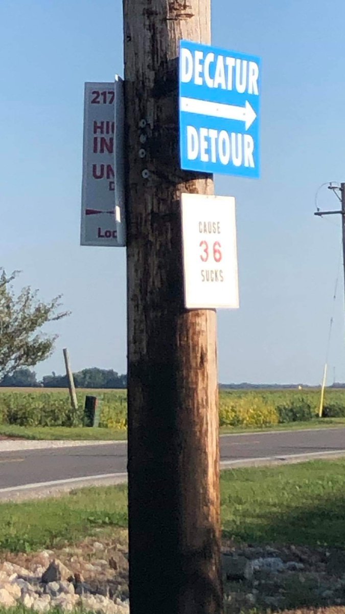BradPeel3's tweet photo. Real life in the real Illinois.
#brokeassstate https://t.co/h9JR8RGhzr
