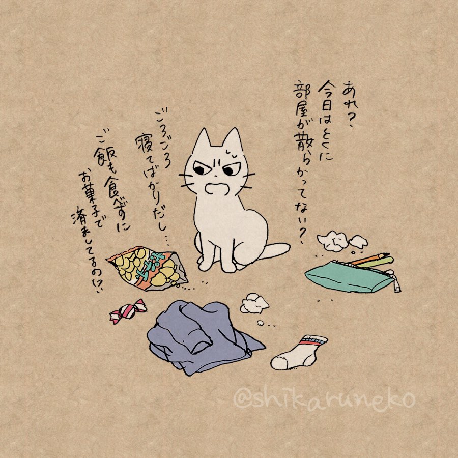 「叱られたいから」という理由で怠ける人を叱ってくれる猫 