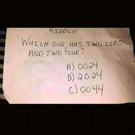 What's your answer?
A
B
C