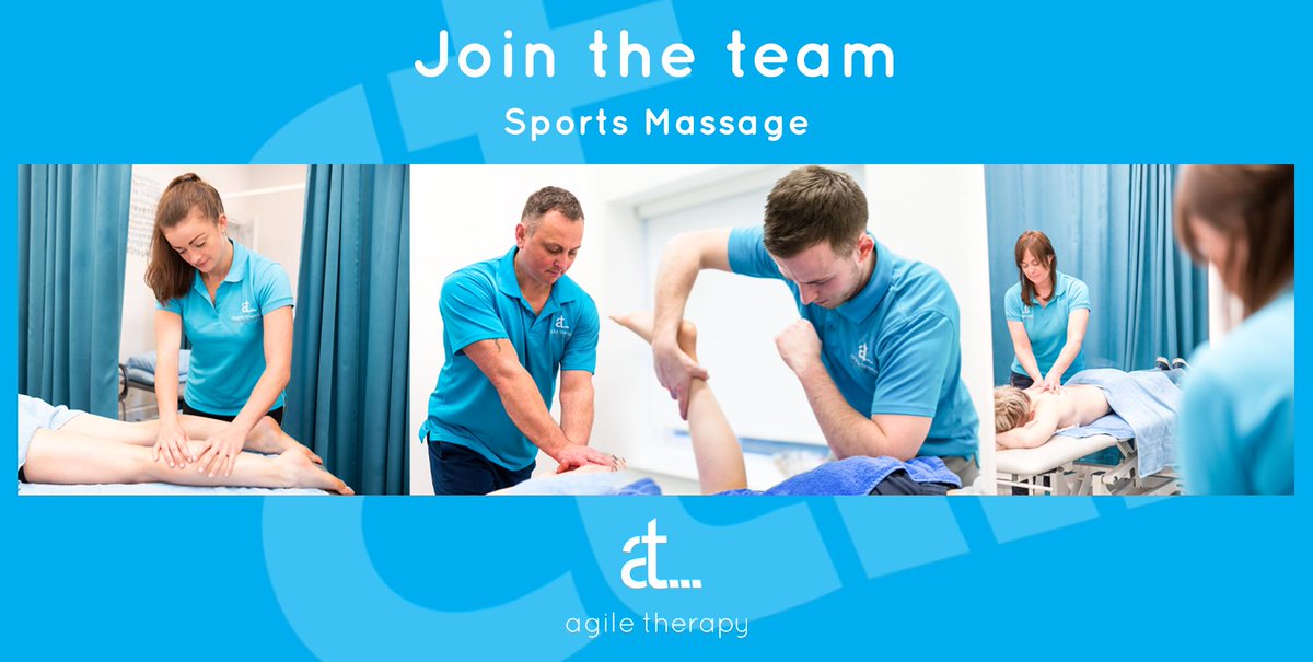 agiletherapy's tweet photo. ***HIRING NOW!*** We're looking for a new sports massage therapist to join the team! 💆 Send your CV to info@agiletherapy.com by 30th of September to apply. #StayAgile #Recruiting #CardiffJobs https://t.co/Mh8VJoQYLw