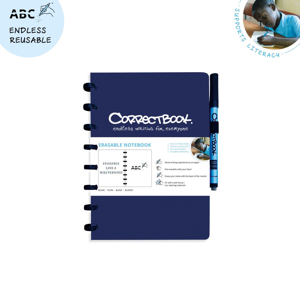 fairfrogNL's tweet photo. Check out dit mooie product uit onze collectie: Correctbook A5 Navy Blue van CorrectBook op https://t.co/u39WY4Mxnk
#schrijfboek #correctbook #notebook #wonen #stiften #kantoorbenodigdheden #kantoor https://t.co/tT2FesrWYJ