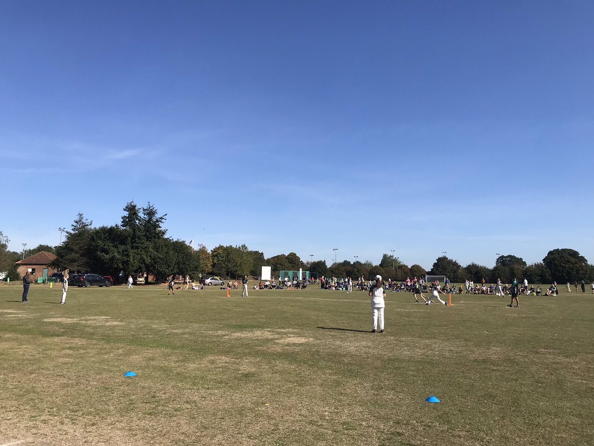 Underway at <a href="/ReadingCricket/">Reading Cricket Club</a> Club for our Girls U10 &amp; U12 Finals Day🏏☀️

#GirlsCricketFinalsDay #Cricket