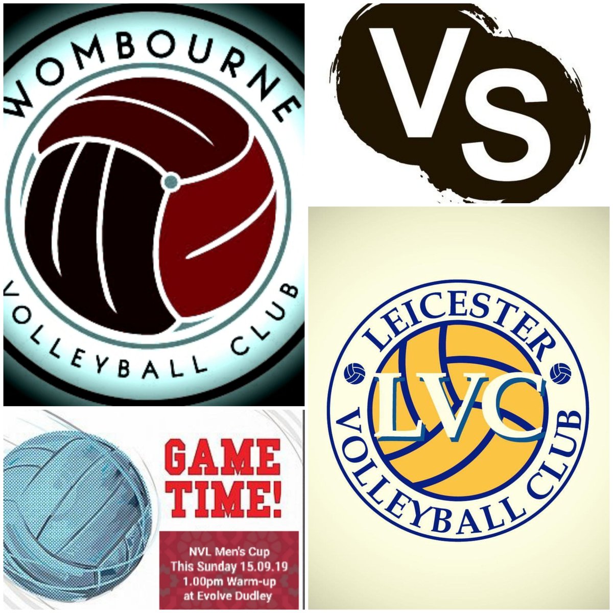 First game of the season tomorrow for <a href="/WombourneVC/">Wombourne Volleyball</a>. Up first are the Men's NVL squad in the @VballEngland cup first round against <a href="/leicestervc/">Leicester VC</a>. Catch all the action this Sunday from 1pm at <a href="/DudleyEvolve/">Dudley Evolve</a>. Good luck guys