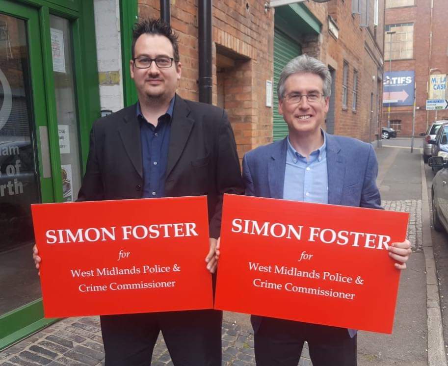IndyDaveM's tweet photo. Congratulations to @SimonFoster4PCC on being selected as @UKLabour candidate to be the next West Midlands Police & Crime Commissioner.
I am looking forward to working with you on your grassroots powered campaign. πΉ
#GrassrootsPowered
#TeamSimon
#TeamLabour
#WestMidsPCC https://t.co/iAhP3iA76S