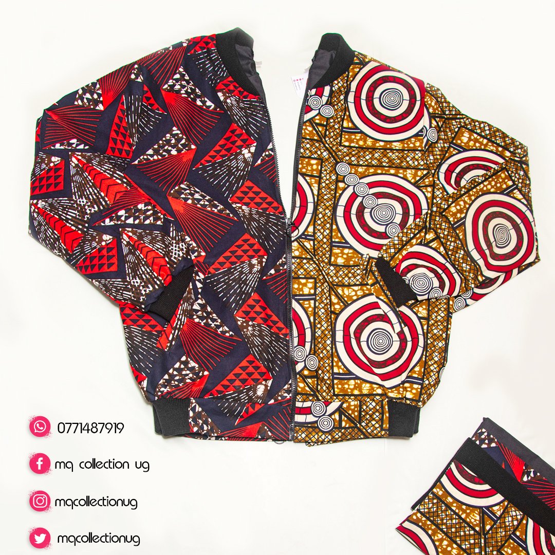 mqcollectionug's tweet photo. Warmth is what you need and we have it available. 
African Bomber Jackets. 
*Double-layer for extreme warmth and comfort. 
*Available in all sizes. 
*Easy to carry. 
*65000shs each https://t.co/xC1nrCD54m