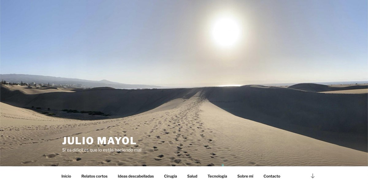 Julio Mayol tweet media