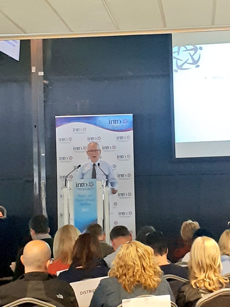 INTOnews's tweet image. Deputy General Secretary Noel Ward updates members on the big ticket issue of #Budget2020 reiterating the three key aims of @INTOnews  

#ClassSize #Funding #SupportLeadership #InvestForTheBest