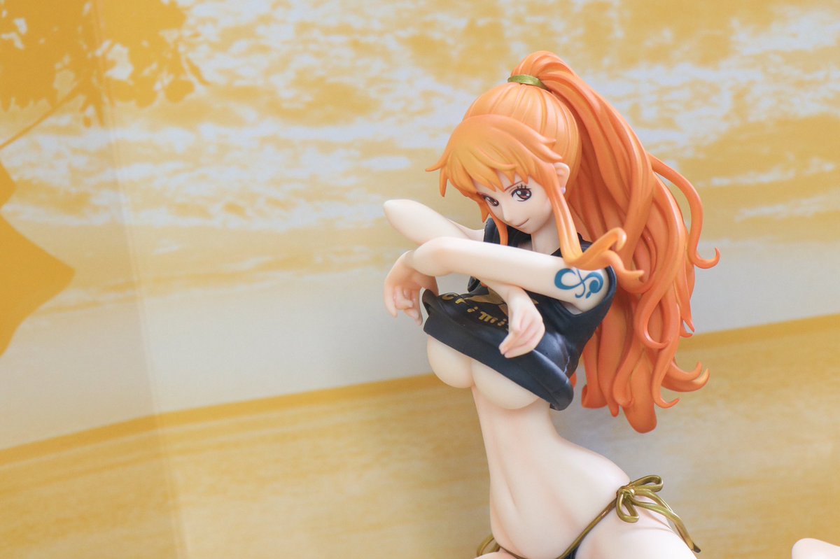 クリマ タクト ずっと前に届いてたナミさんのえちえちフィギュアを開封 キャストオフしないとビニールが取れないって斬新笑笑