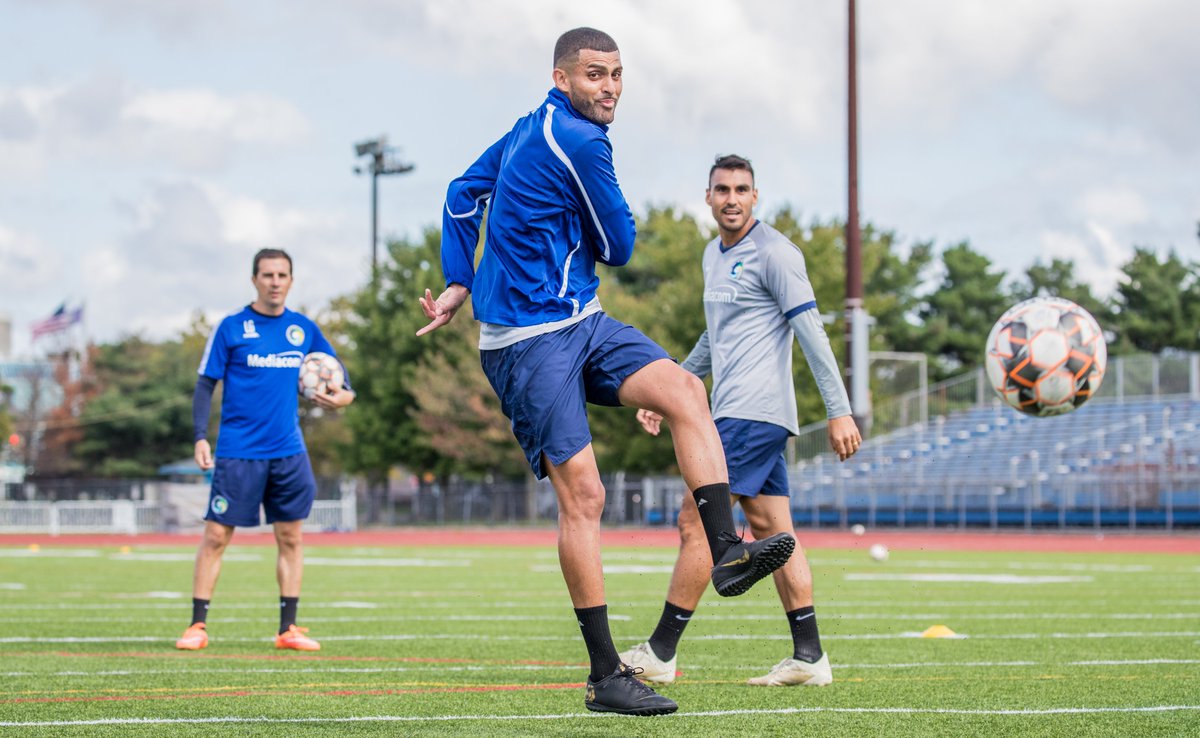 NYCosmos's tweet photo. "Every game from this point on is a final for us and we've got to treat it like that." -@Alyberto9
We face off with @MichiganStarsFC tonight: https://t.co/VHEgdYfEzB #NYCosmos https://t.co/I9QTgw88Ao