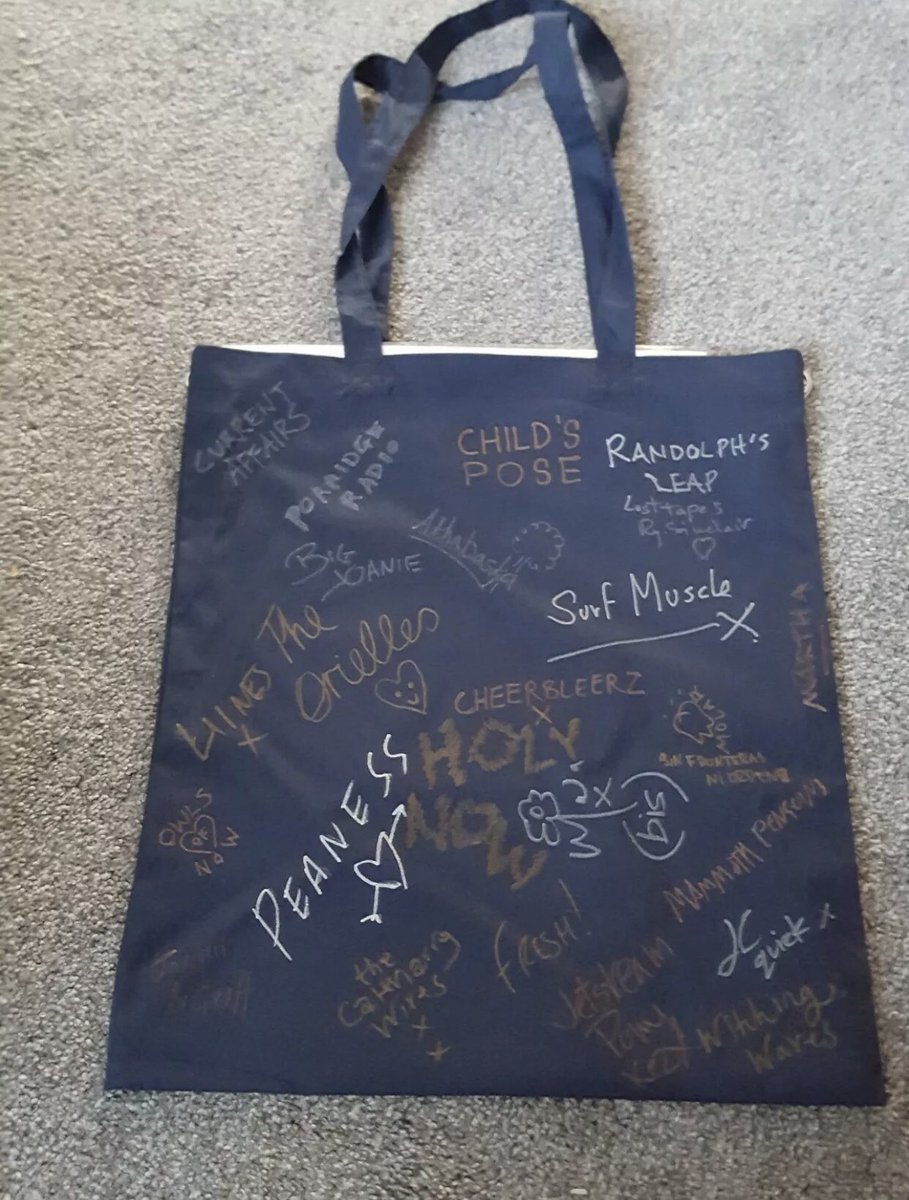 Fancy owning a unique piece of Indietracks history? Pop over to EBay to buy or bid for one of our special signed Indietracks 2019 bags, stuffed full of goodies from this year’s festival! indietracks.co.uk/win-a-piece-of…