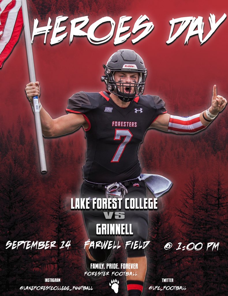 Coach_Mulford's tweet photo. It’s Game Day in The Forest❗️ #BeatGrinnell @LFC_FOOTBALL https://t.co/rsEIXOlT3x