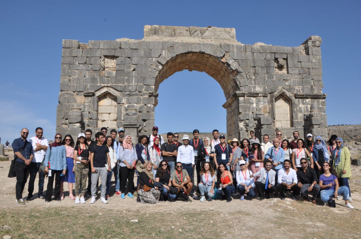 illuminatelds's tweet photo. Première journée du #TIFAWINE Light Contest :
Les étudiants architectes ont découvert le site historique, accompagnés par le conservateur de Volubilis https://t.co/7Rag55LKud