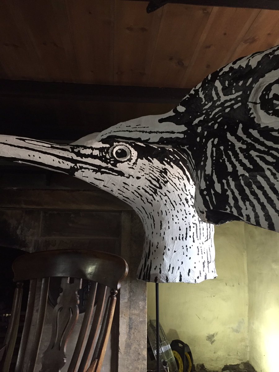 holbycrazy's tweet photo. Great exhibition @CherryburnNT #conferenceforthebirds and then a naughty @nt_scones #cherryburn #northumberland #artscouncil #marcuscoates https://t.co/okyFzWglbx