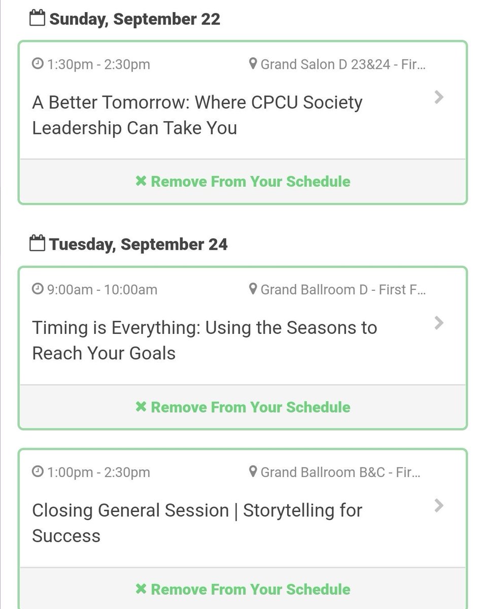 CPCU Annual Meeting NOLA.  I am presenting in three sessions with amazing CPCU colleagues.  Sharing some leadership lessons for all.  #CPCU75 #CPCUChampion #cpcu19