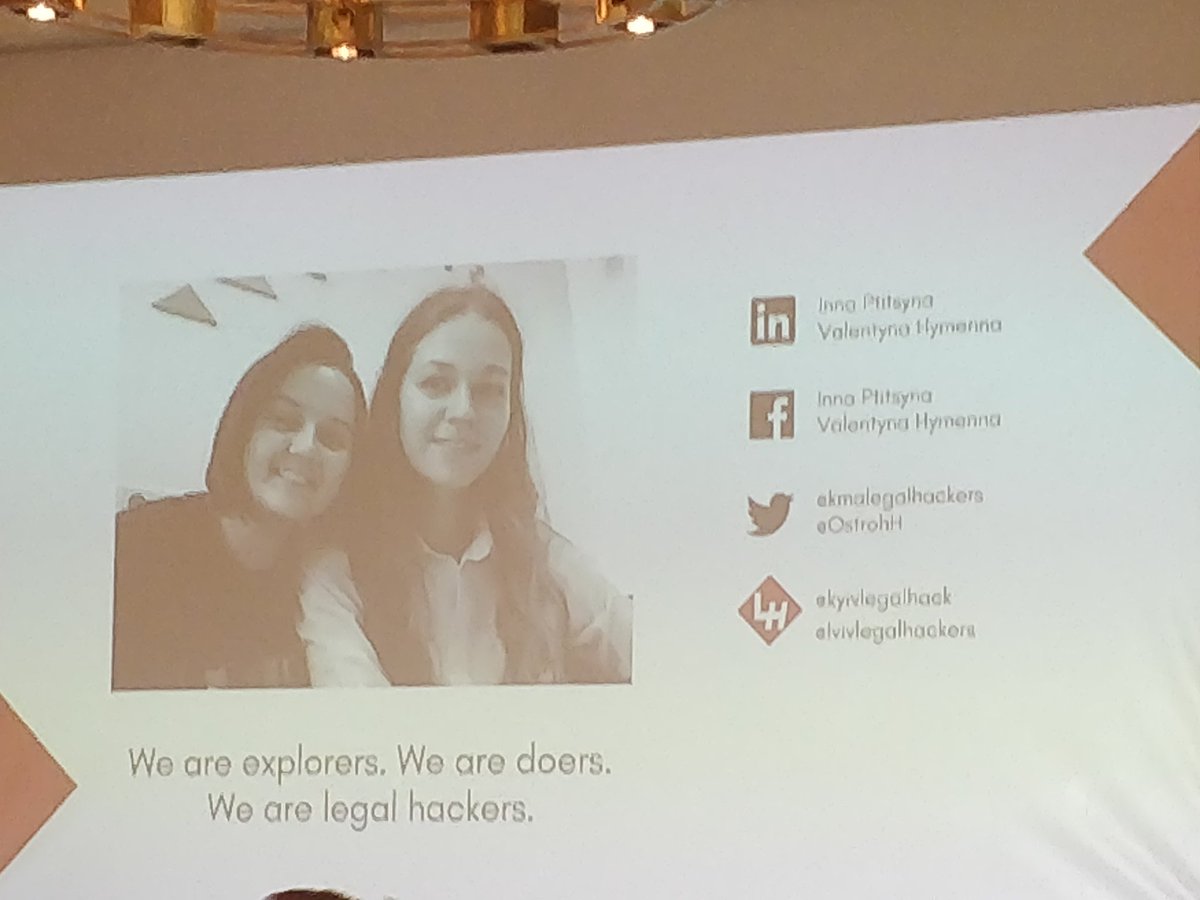 lai's tweet photo. "We want to hack the law together" #explorers #doers #hackers -- call to gather the international @legalhackers student chapters from @kyivlegalhackers and the team from #ukraine #legalhack2019 https://t.co/fwcT3tSI4H