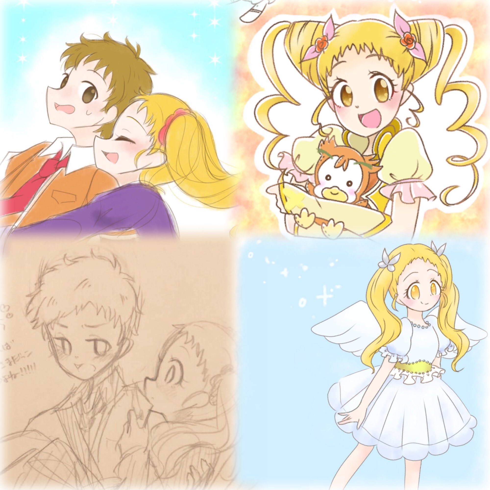 ごはん A Twitter 即席過去絵でお祝い 絵柄幅 うららちゃん7位 シロップ15位 プリキュア5gogo 3位 プリキュア5 6位 諸々本当におめでとう 大好きです T Co Gohr7guu6j Twitter