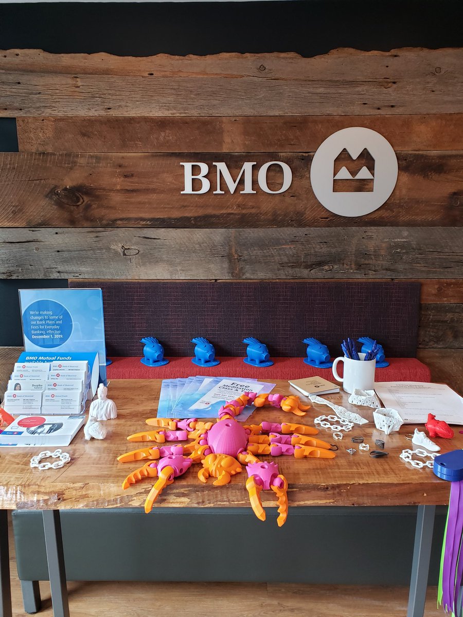 Visit BMO Stackt in the Stackt Market on September 14 &amp; 15 for a FREE 3D Print Workshop Powered by BMO and MakeLab! Visit universe.com/3dprint2 to get your tickets today! @BMOstacktBM <a href="/POliveiraRVP/">Paula Oliveira</a> #proudlygrowthegood #bmo #3Dprinting #proudtoworkatbmo
