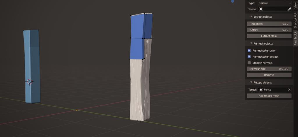 Blendernation Blender 2 8 Retopology With The Free Fast Sculpt Addon T Co 1gw4iebvp1 d