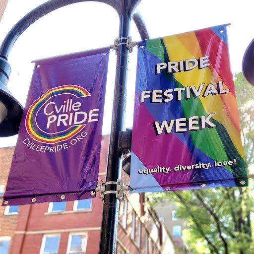 Happy Pride Week Cville! Come on down to the Downtown mall and celebrate with us at the 8th Annual Cville Pride Festival. Love is the answer.   💕 ☮️ #cvillepridefestival