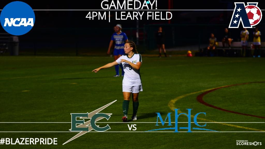ElmsBlazers's tweet photo. Women's Soccer hosts Mount Holyoke today at 4:00PM on Leary Field. Come out and support your fellow Blazers. @ElmsCollege @ElmsCollegeAlum @NECCathletics #BlazerPride #ThisIsLeary https://t.co/cvIZflMyTj