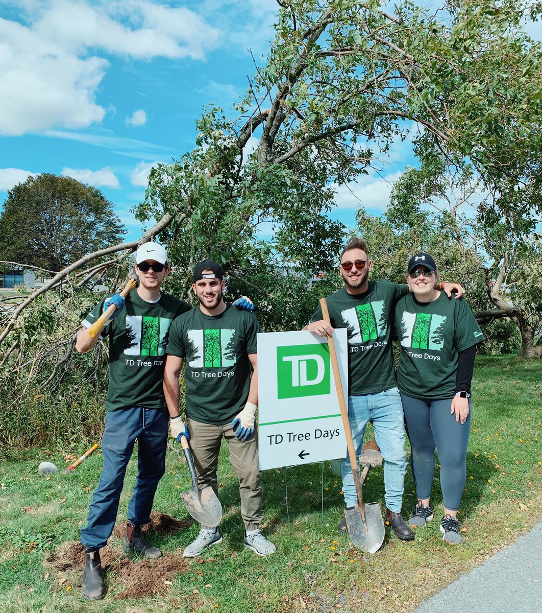 OSemeda's tweet photo. Great morning today volunteering with TD Tree Days to plant some trees and help the environment! #YouMakeTD #TreeDays #TheReadyCommitment https://t.co/OHveEy7urB