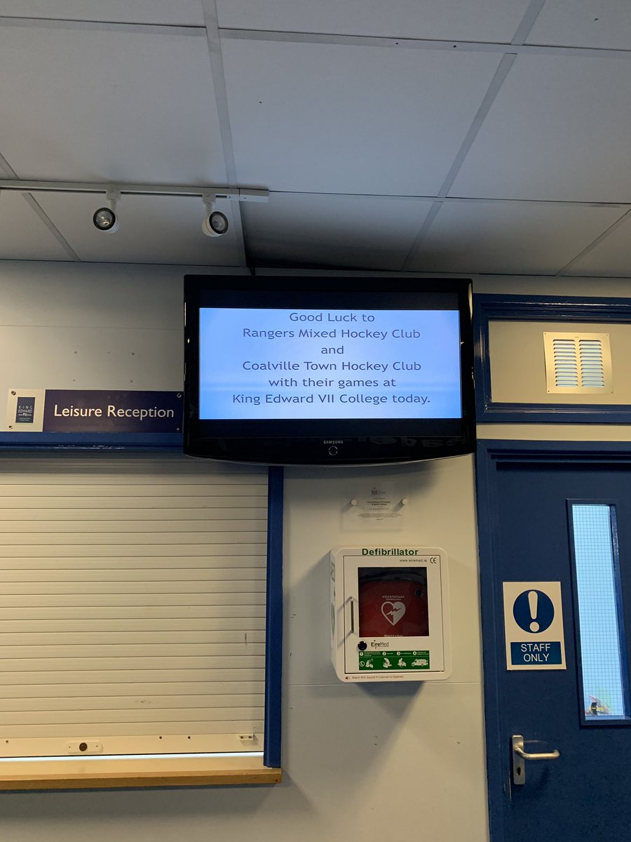 Great welcome from @KingEdCollege for today’s 1st team match against Derby Ramgarhia! Good luck fellas.