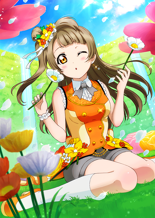 LLSIF_picture's tweet photo. 2157 UR南ことり【今日の主役は？】C〇 バースデー限定UR https://t.co/YUepUuqLx2