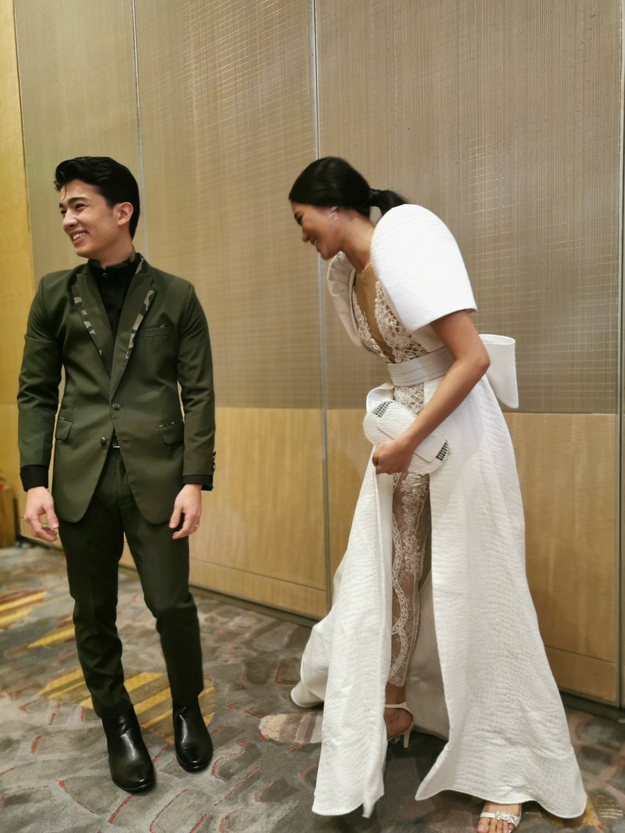 PEPalerts's tweet photo. LouDre backstage #PEPatABSCBNBall2019 https://t.co/HaAH59EVLq