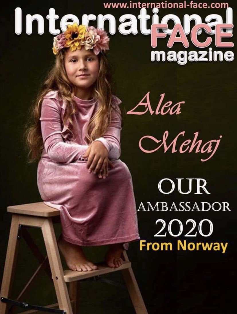 AleaMehaj's tweet photo. Thank you international Face Magazine 👍🙏❤️ #actress #international #face #magazine #acting #modeling #kidsmodel #fashion #kidmodel https://t.co/o40AFaRYwI