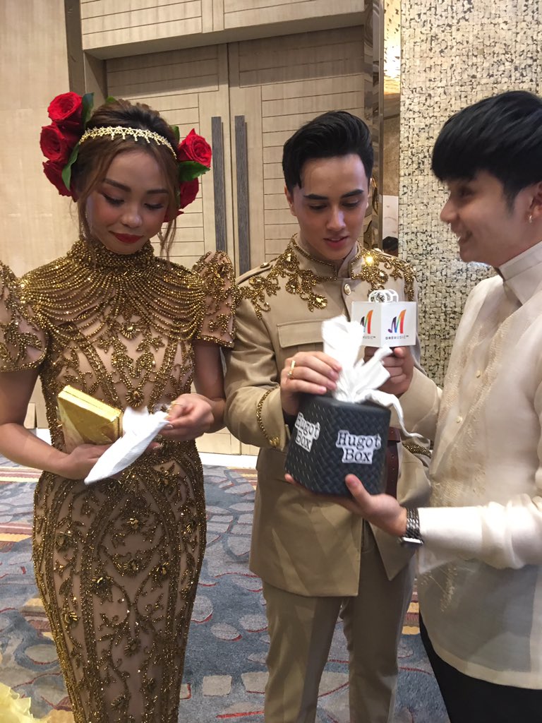 OneMusicPH's tweet photo. Abangan @maymayentrata07 and @Barber_Edward_ doing the hugot box challenge! https://t.co/snVJaIZAFk