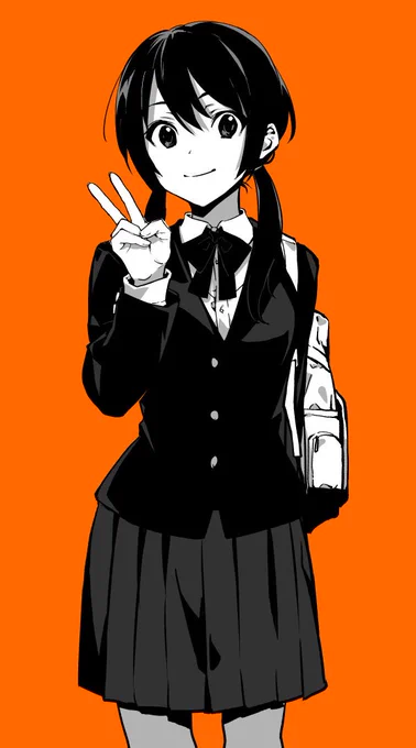 アイコン用にJKちゃん 