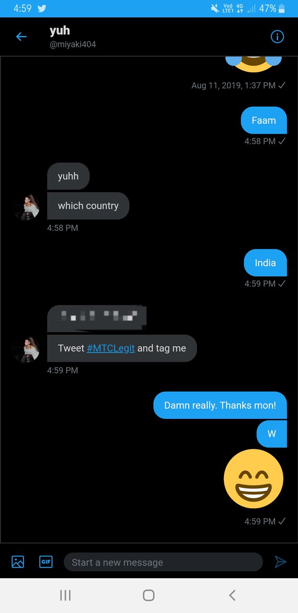 royaltiyy's tweet photo. Thanks @miyaki404 for the MW ps4 code π #MTCLegit https://t.co/WaAFhUSJNp