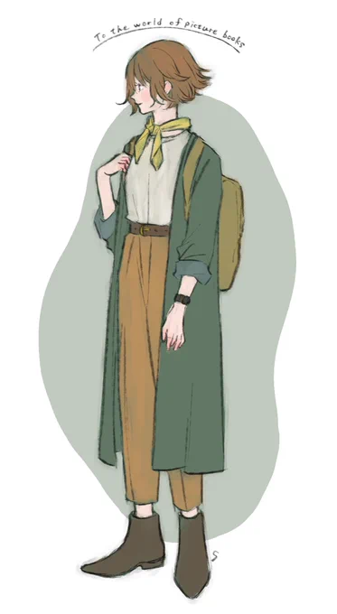 絵本の世界へ行くための服?? 
