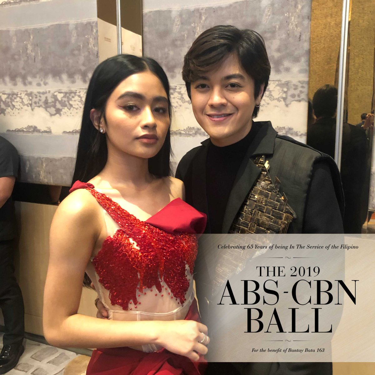 starmagicphils's tweet photo. CK and Vivoree
#ABSCBNBall2019  
#StarMagicXBantayBata
--
The ABS-CBN Ball is dedicated to support Bantay Bata 
163’s Education Program. For more updates, visit 
https://t.co/zRynPLmneX https://t.co/DgqZZuoPcA