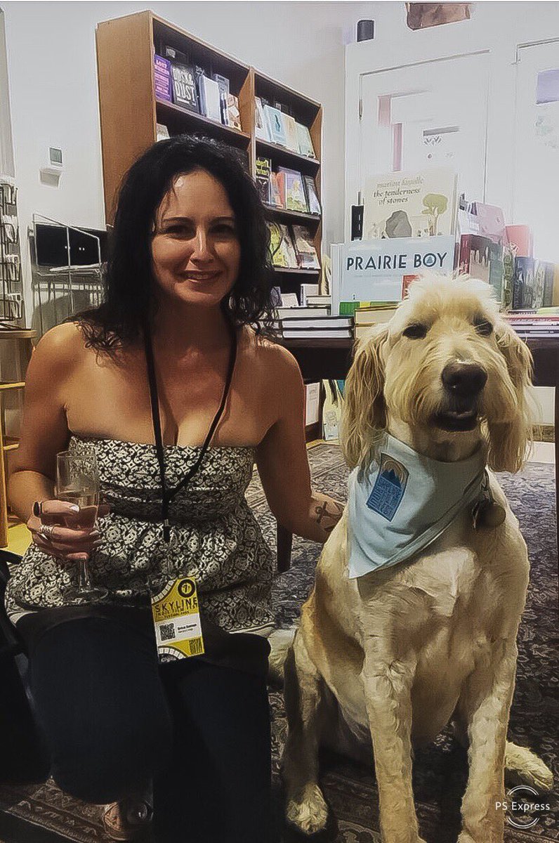 deanmccrea's tweet photo. The wonderful @ericasomes flew all the way to Winchester, Virginia to represent our film Henry’s Hair at the Skyline Independent Film Festival. https://t.co/iDx7IokVwB… @henryshairfilm https://t.co/vIJdWP36vG