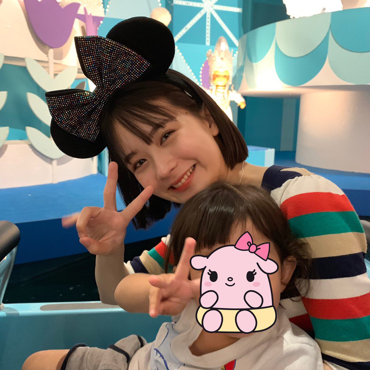 畑芽育 على تويتر この間家族とディズニー行ってまいりました 楽しかった 姪っ子のピースいつも3の形になっちゃうの可愛い ᴗ 畑芽育 على تويتر この間家族とディズニー行ってまいりました 楽しかった 姪っ子のピースいつも3の形になっちゃうの可愛い ᴗ