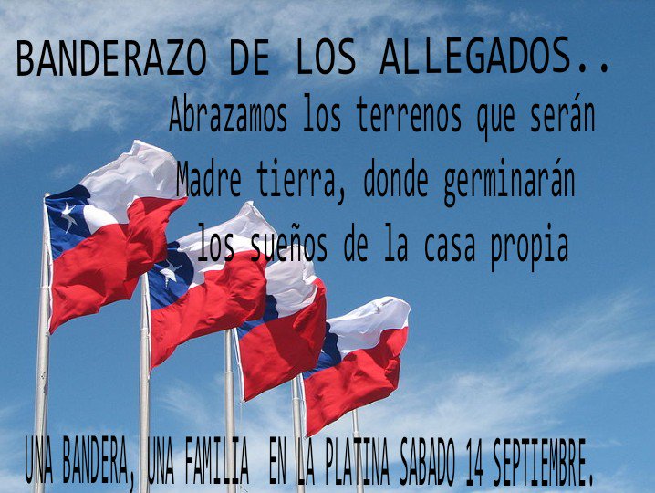 CAP16340409's tweet photo. manifestacion allegados la pintana por los terrenos la platina @biobio @adnradiochile  @CHVNoticias @TVN @meganoticiascl  @El_Ciudadano https://t.co/CsGIZ1kUyB