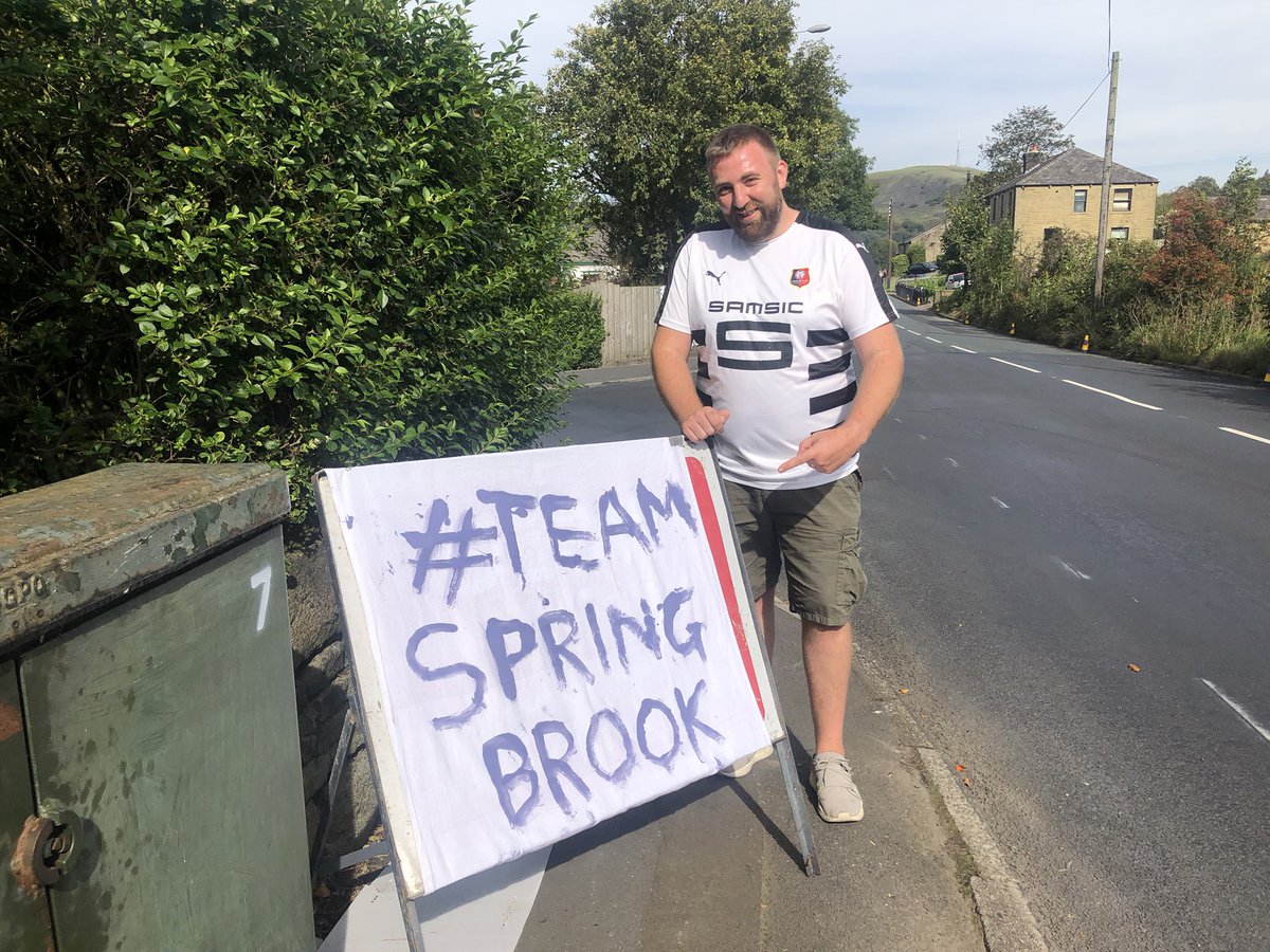PaulSouthers's tweet photo. #teamSpringy @newbridgegroup #TourofBritain2019 #teamSpringBrook https://t.co/HXOKqmHWLW