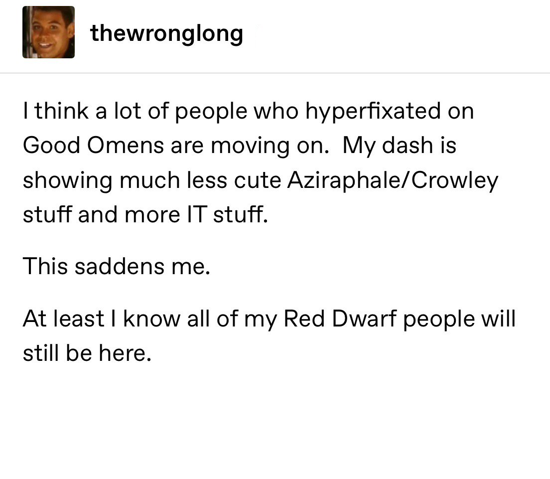 duckshaveears's tweet photo. Whaaaat? Are you guys moving on? Please don’t!!

#GoodOmens https://t.co/A0mSuU6Cr3