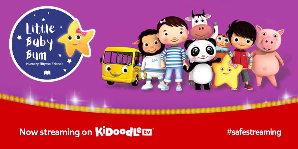 kidoodleTV's tweet photo. No matter what life (or your toddler) throws your way we can almost guarantee @LittleBabyBum has a song for you! Find their Nursery Rhymes, ABC’s & Counting, Daily Routine, and Animals channel’s plus more #SafeStreaming on #KidoodleTV #moonbug #moonbugentertainment #littlebabybum https://t.co/1AsNui1svb
