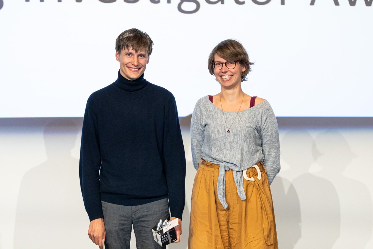 The Young Investigator Awards for the best oral presentations go to Norma Kühn and @StephaneDeny #ERM2019