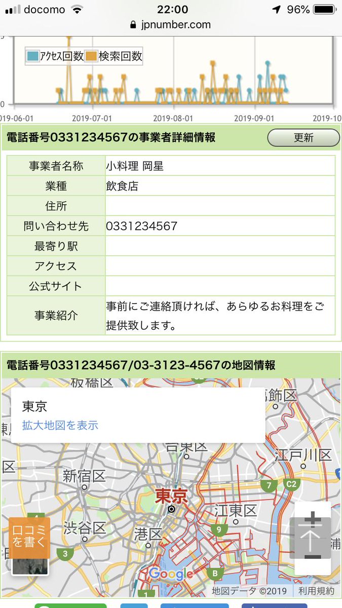 Shimako 先日東西新聞の名刺もアニメで写っていましたが 岡星までとは 笑 しかも登録した方 事前にご相談頂ければあらゆる料理に対応いたします とか書いていて 岡星の使い方を知っているかなり通な方とお見受けしました